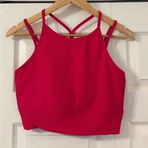 Calia Hot Pink Sports Bra Top Large
